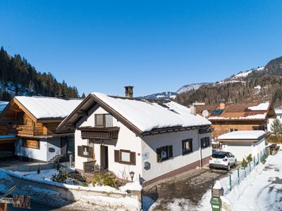 Außenseite Ferienhaus [Winter]