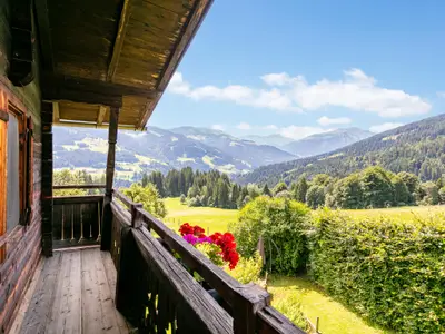 Aussicht vom Ferienhaus [Sommer]