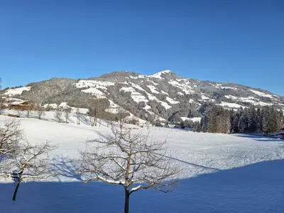 Aussicht vom Ferienhaus [Winter]