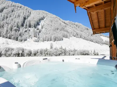 Außenseite Ferienhaus [Winter]