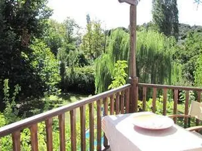 Das Appartement im OG / Balkon