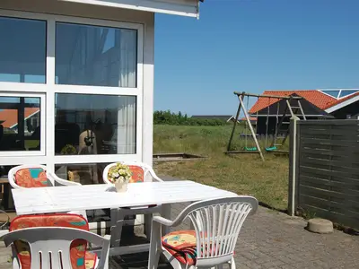 outside