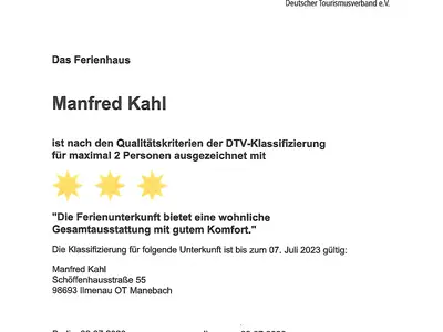 Ferienhaus für 2 Personen (32 m²) in Ilmenau 9/10