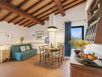 Küche und Essbereich