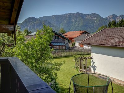 Blick vom Balkon