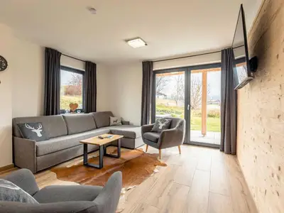 Wohnzimmer mit TV