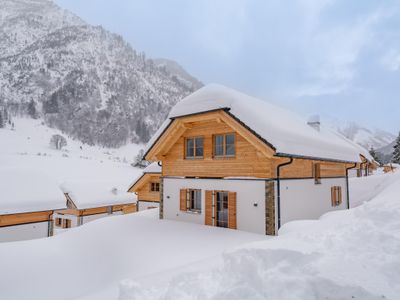 Außenseite Ferienhaus [Winter]