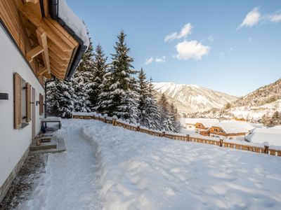 Aussicht vom Ferienhaus [Winter]