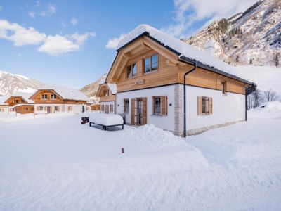 Außenseite Ferienhaus [Winter]