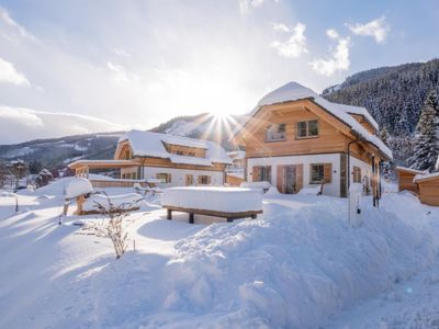 Außenseite Ferienhaus [Winter]