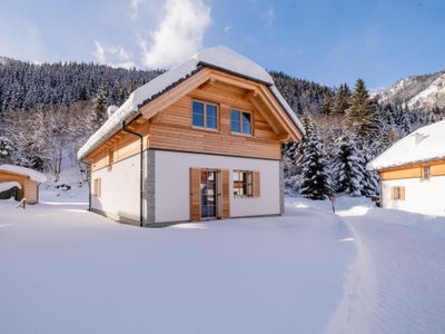 Außenseite Ferienhaus [Winter]