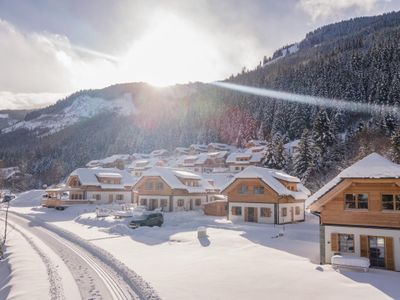 Außenseite Ferienhaus [Winter]