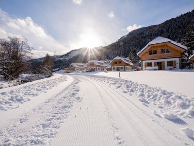 Außenseite Ferienhaus [Winter]