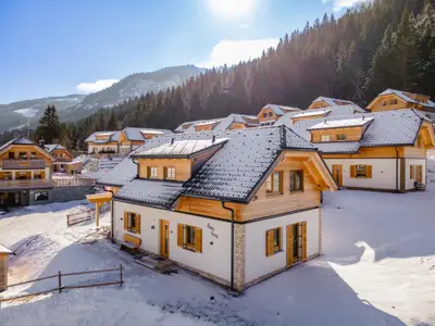 Außenseite Ferienhaus [Winter]