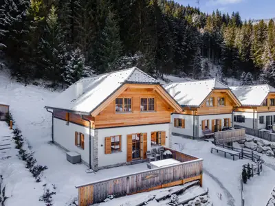 Außenseite Ferienhaus [Winter]