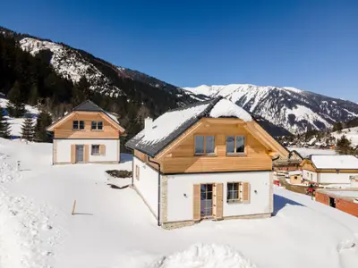 Außenseite Ferienhaus [Winter]