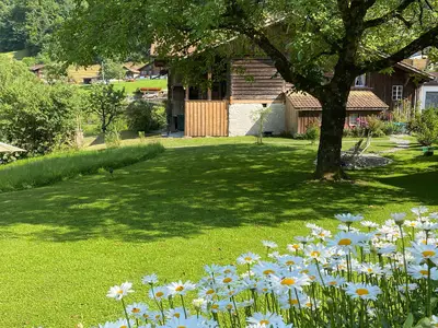 Ein grosser Garten zum verweilen