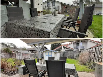 FH Gerda Terrasse mit Garten