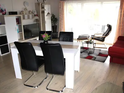 Ferienhaus Schmetterling Wohnbereich