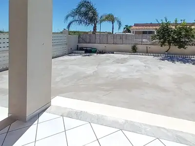 outside