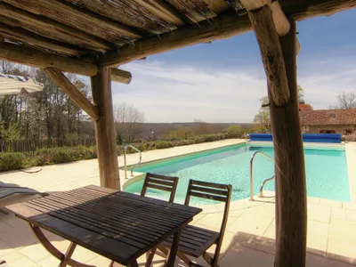 Pool des Ferienhauses