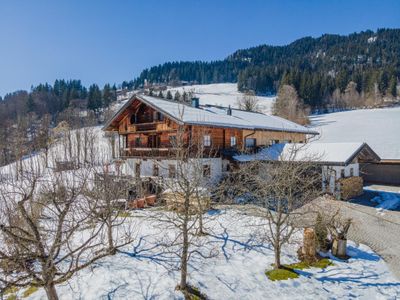 Außenseite Ferienhaus [Winter]