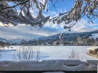 Aussicht vom Ferienhaus [Winter]