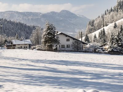 Außenseite Ferienhaus [Winter]