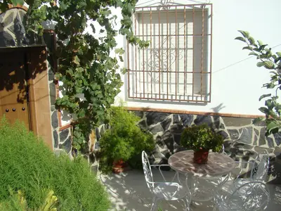 outside