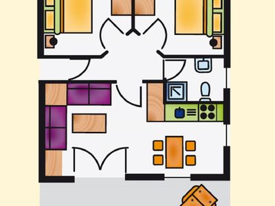 Ferienhaus für 4 Personen (70 m²) in Jabel 6/10