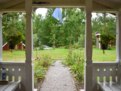 outside