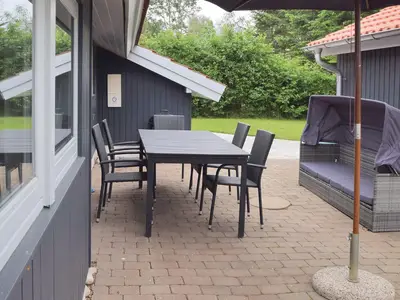 outside