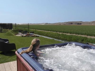 Außenwhirlpool mit Massage