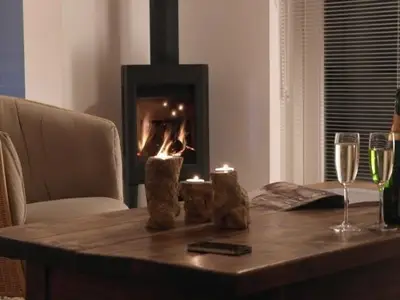 Gemütlicher Kamin