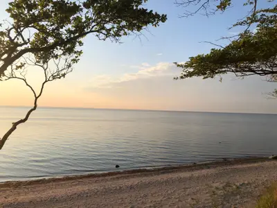 Strand Groß Schwansee blick Richtung Fehmann
