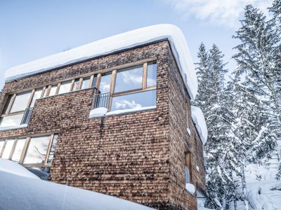 Außenseite Ferienhaus [Winter]