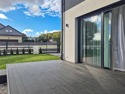 outside