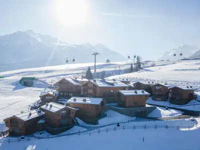 Dronenbild Winter