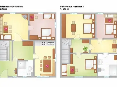 Grundriss Ferienhaus II