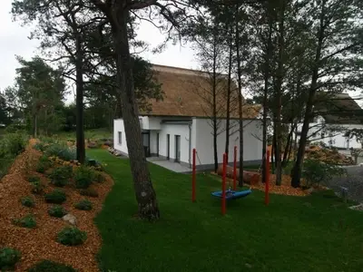 Schaukelbett im Garten