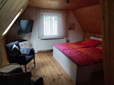 Schlafzimmer mit Zentralheizung