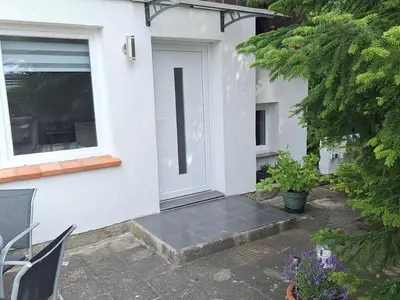 Eingang zum Ferienhaus