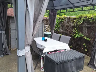 Zweite Terrasse zum Verweilen