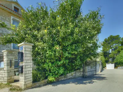 outside