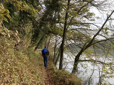 ...oder zu Fuß auf zahlreichen Wanderwegen
