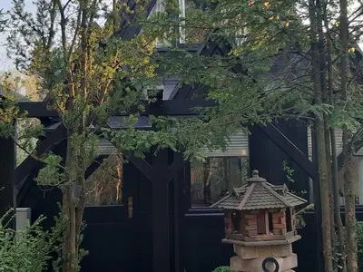 Haus Rückansicht