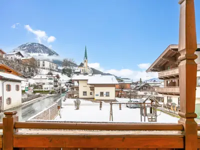 Aussicht vom Ferienhaus [Winter]