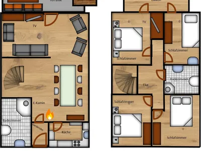 Ferienhaus für 7 Personen (100 m²) in Kirchheim (Hessen) 2/10