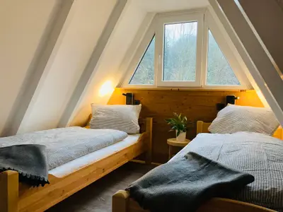 BEDROOM, INSIDE, OUTSIDE