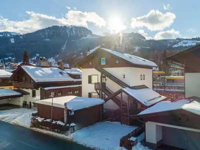 Außenseite Ferienhaus [Winter]